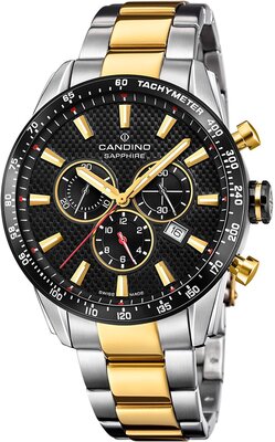 Candino heren Sport Chronos C4748/D (+ reserveband)