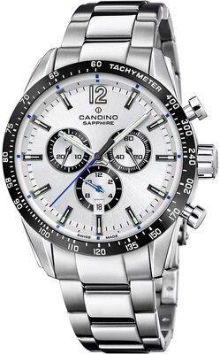 Candino heren Sport Chronos C4757/A (+ reserveband)