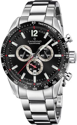 Candino heren Sport Chronos C4757/D (+ reserveband)