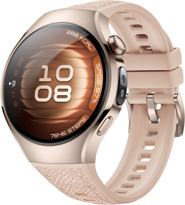 Huawei Watch 5 42mm LTE Gold, Beige Strap