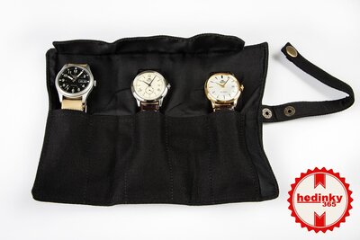 Horlogeetui Ricardo Gaeta 5pcs, black
