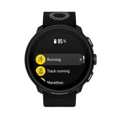 Suunto Run All Black (textielen horlogeband)