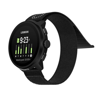Suunto Run All Black (textielen horlogeband)