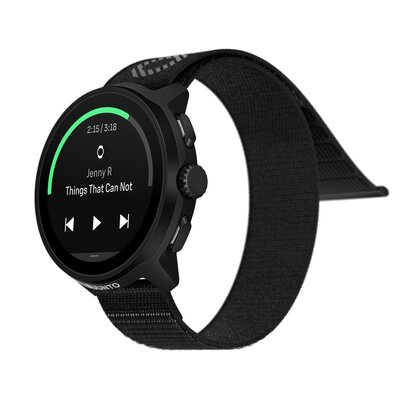 Suunto Run All Black (textielen horlogeband)