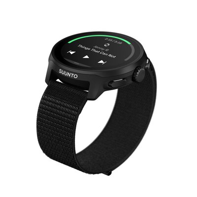 Suunto Run All Black (textielen horlogeband)