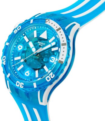 Swatch Blue Fire SSCU09S100