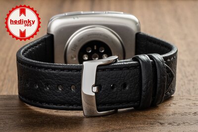 Amazfit Active 2 (Square) Black Leather (+vervangende horlogeband)