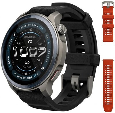 Amazfit Balance 2 Black (+ vervangende horlogeband)