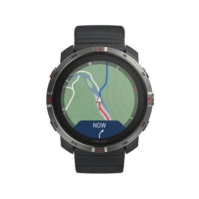 Polar Grit X2 Night Black, maat S-L