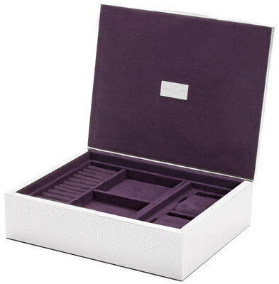 Horlogekast Wolf Zilver 190001