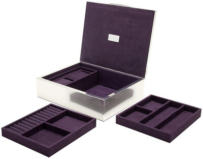 Horlogekast Wolf Zilver 190001