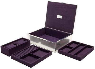 Horlogekast Wolf Zilver 190001