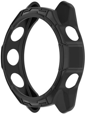 Beschermhoes (voor Garmin Forerunner 570, 42mm), siliconen, zwart