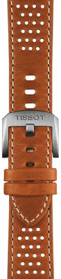 Leren riempje Tissot T852.050.049 20mm, bruin