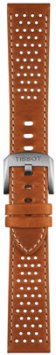 Leren riempje Tissot T852.050.049 20mm, bruin