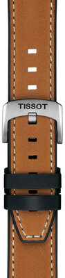 Leren riempje Tissot T852.051.018 21mm, bruin