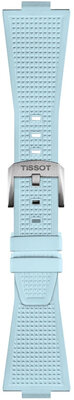 Rubberen bandje Tissot T852.050.985 (voor het model Tissot PRX 40mm), blauw