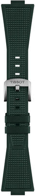 Rubberen bandje Tissot T852.050.987 (voor het model Tissot PRX 40mm), groen