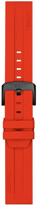 Siliconen bandje Tissot T852.048.933 22mm, rood