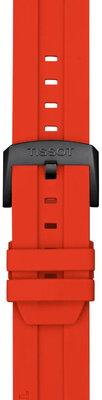 Siliconen bandje Tissot T852.048.933 22mm, rood