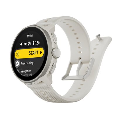 Suunto Run Frost Gray (siliconen horlogeband)