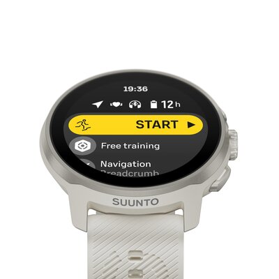 Suunto Run Frost Gray (siliconen horlogeband)
