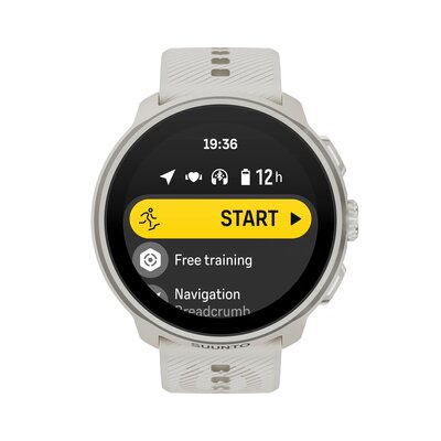 Suunto Run Frost Gray (siliconen horlogeband)