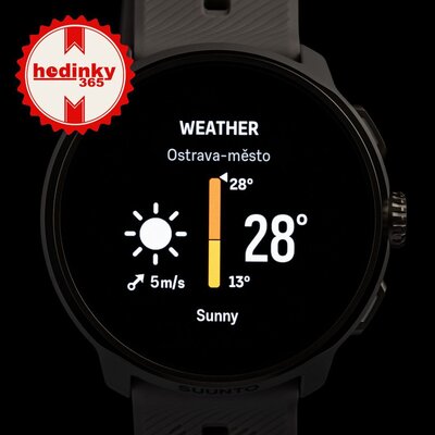 Suunto Run Frost Gray (siliconen horlogeband)