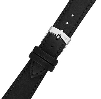Zwarte riem Morellato Point 0112419.019 L (biomateriaal)