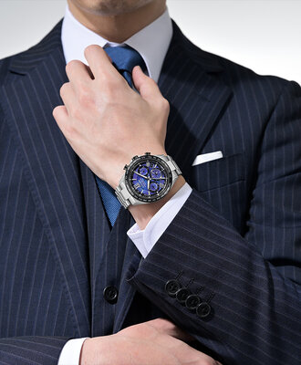 Citizen Satellite Wave Attesa Eco-Drive CC4075-50L Unite With Blue Limited Edition 2400pcs