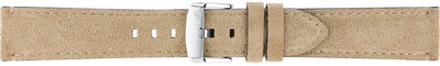 Leren riempje Morellato Schumann 5805D92.026 M, beige, gerecycleerd materiaal