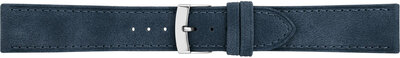 Lederen band Morellato Timo 5964E12.062 M, blauw, veganistisch materiaal