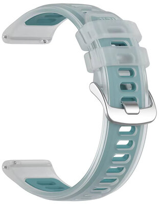 Siliconen bandje Ricardo 20mm (pro Garmin Forerunner 570 (42mm) aj.), blauw, Quick Release