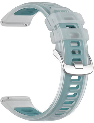 Siliconen bandje Ricardo 22mm (pro Garmin Forerunner 570 (47mm) aj.), blauw, Quick Release
