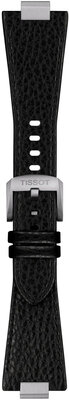 Leren riempje Tissot T852.050.989 (voor het model Tissot PRX 40mm), zwart, Quick Release