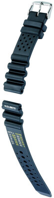 Siliconen band Hirsch Pro Diver XL 40908850-2, zwart, lengte XL