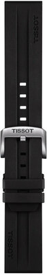 Siliconen bandje Tissot T852.047.708 22mm, zwart, Quick Release