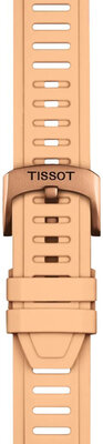Siliconen bandje Tissot T852.050.298 21mm, beige