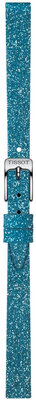 Synthetische horlogeband Tissot T852.048.078 9mm, blauw, Quick Release
