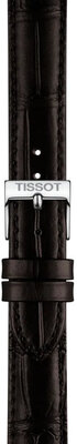 Leren riempje Tissot T852.051.036 16mm, bruin, Quick Release