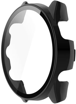 Beschermhoes (pro Garmin Forerunner 165), kunststof, zwart + glas