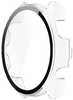 Beschermhoes (pro Garmin Forerunner 165), kunststof, transparant + glas