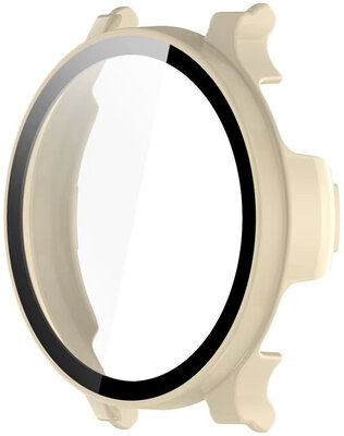 Beschermhoes (pro Garmin Lily 2 Active), kunststof, beige + glas