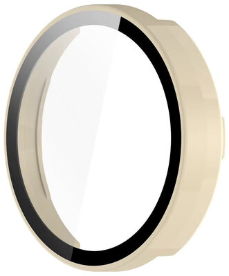 Beschermhoes (pro Garmin Lily 2), kunststof, beige + glas
