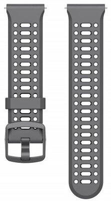 Siliconen bandje Coros (pro Pace 3), zwart, Quick Release
