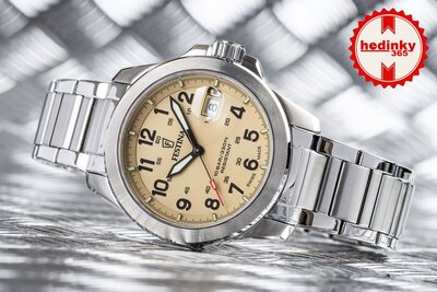 Festina Swiss Made Field 20081/1 (+ 2 vervangende horlogebanden)