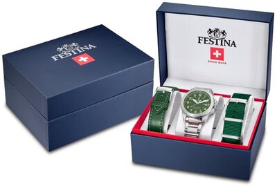 Festina Swiss Made 20081/3 (+ 2 reservebanden)