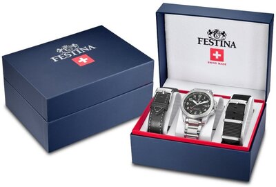 Festina Swiss Made 20081/4 (+ 2 reservebanden)