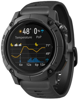 Coros Nomad Dark Grey / Silicone Band