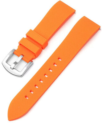 Siliconen bandje Ricardo Fermo, oranje V2
